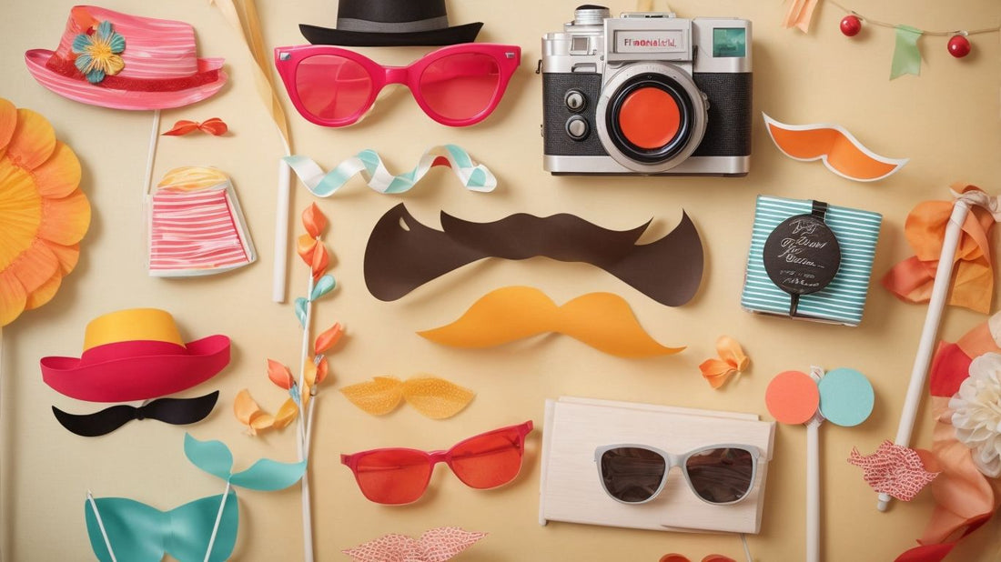 Affordable Wedding Photo Booth Props Rental Services for Memorable Moments - Photobooth Décor