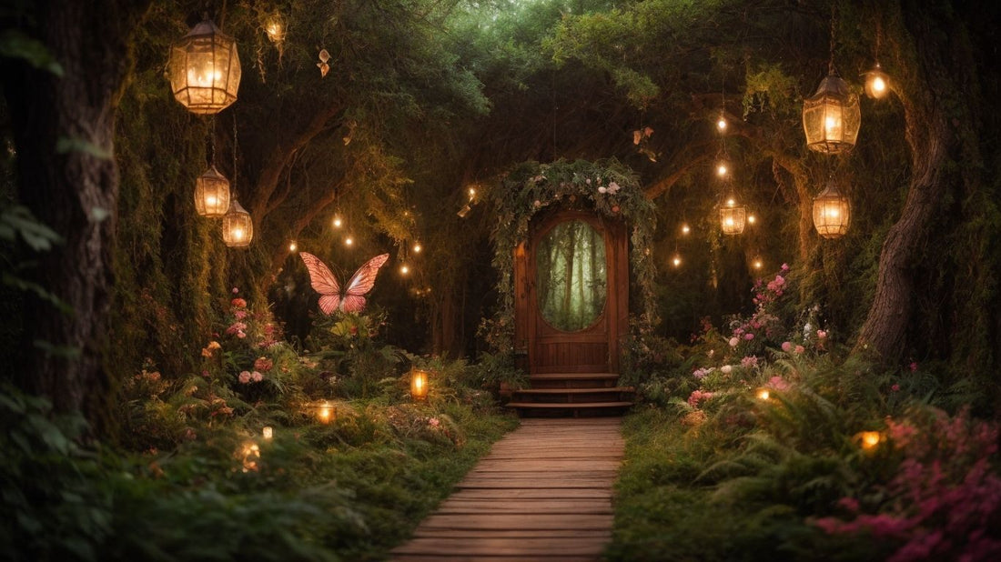 Captivate Guests with Enchanting Fairy Tale Backdrops for Photo Booths - Photobooth Décor