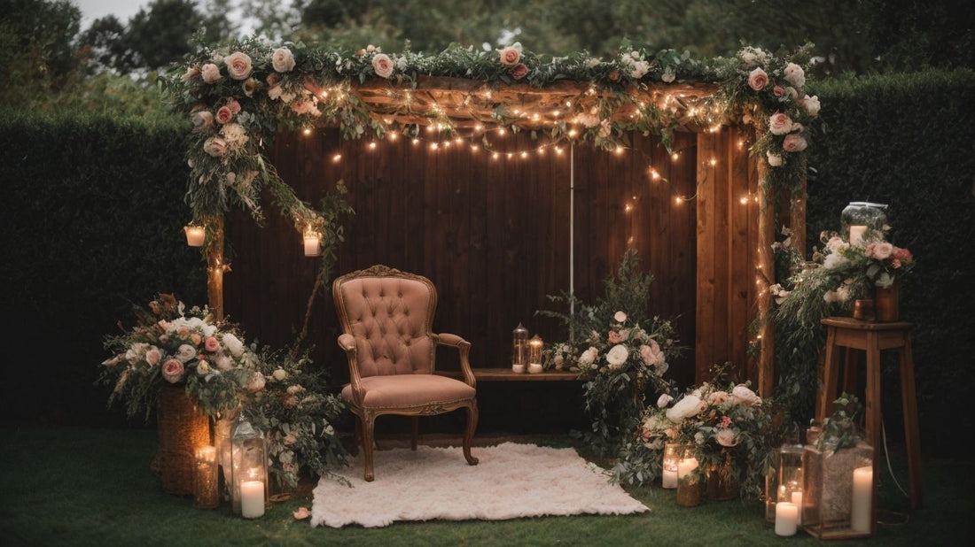 Capture Unforgettable Memories with Outdoor Wedding Photo Booth - Photobooth Décor