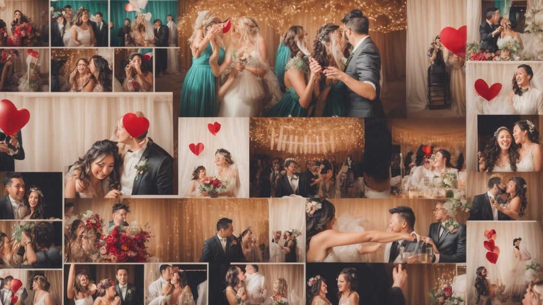 Capturing Memorable Moments: Wedding Photo Booth GIFs That Will Delight! - Photobooth Décor