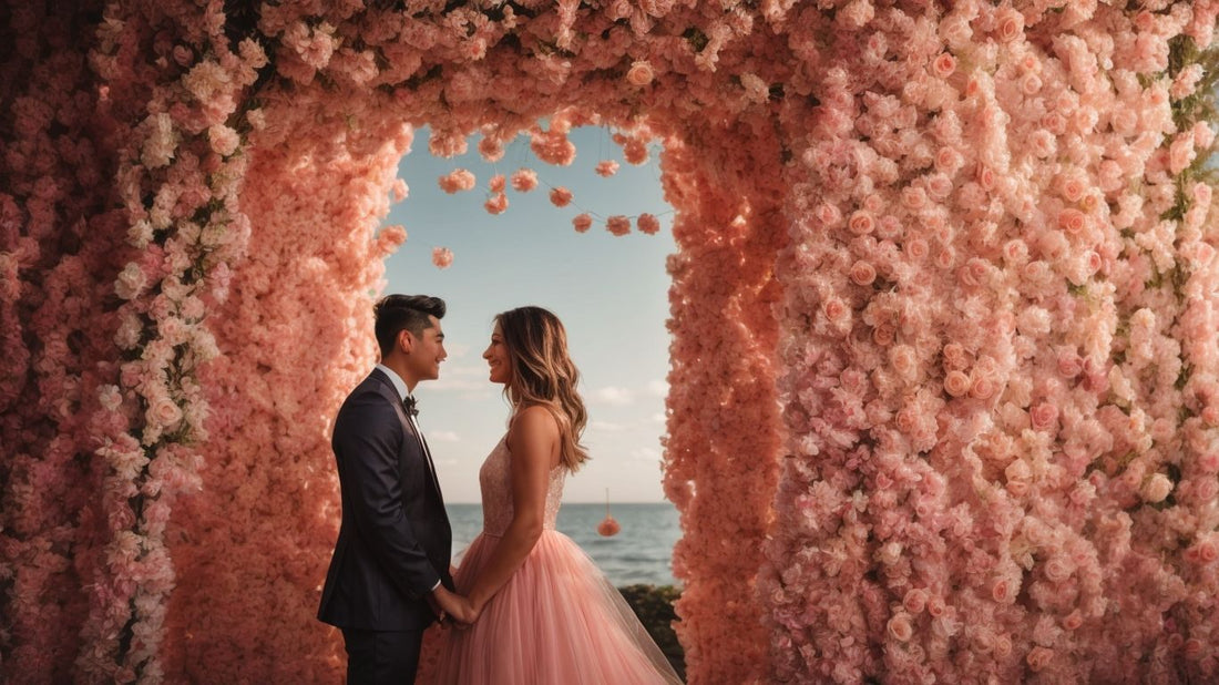 Stunning Floral Photo Booth Backdrops for Memorable Events - Photobooth Décor