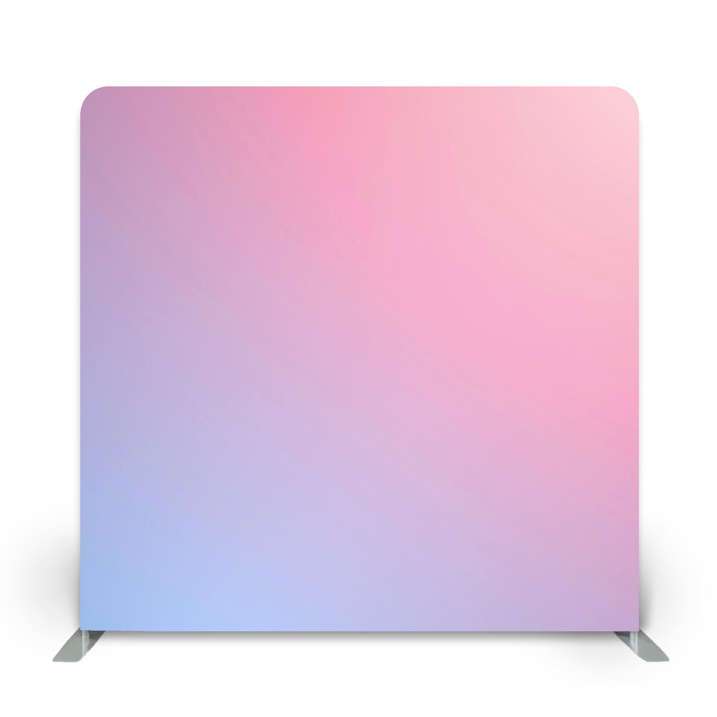 Gradients Lavender Twilight backdrop by Photobooth Décor in soft lavender and pink hues.