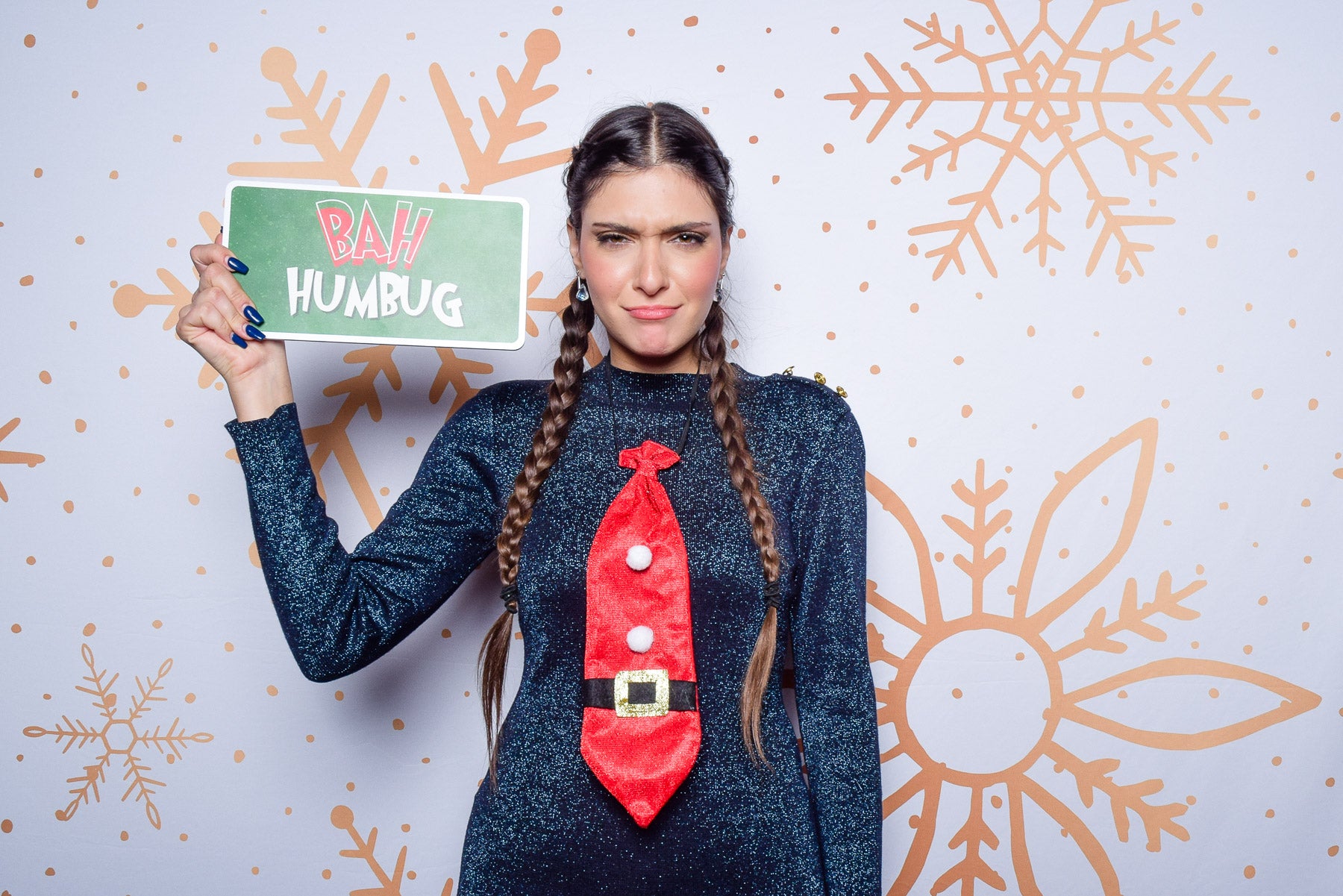 photo booth sings - christmas