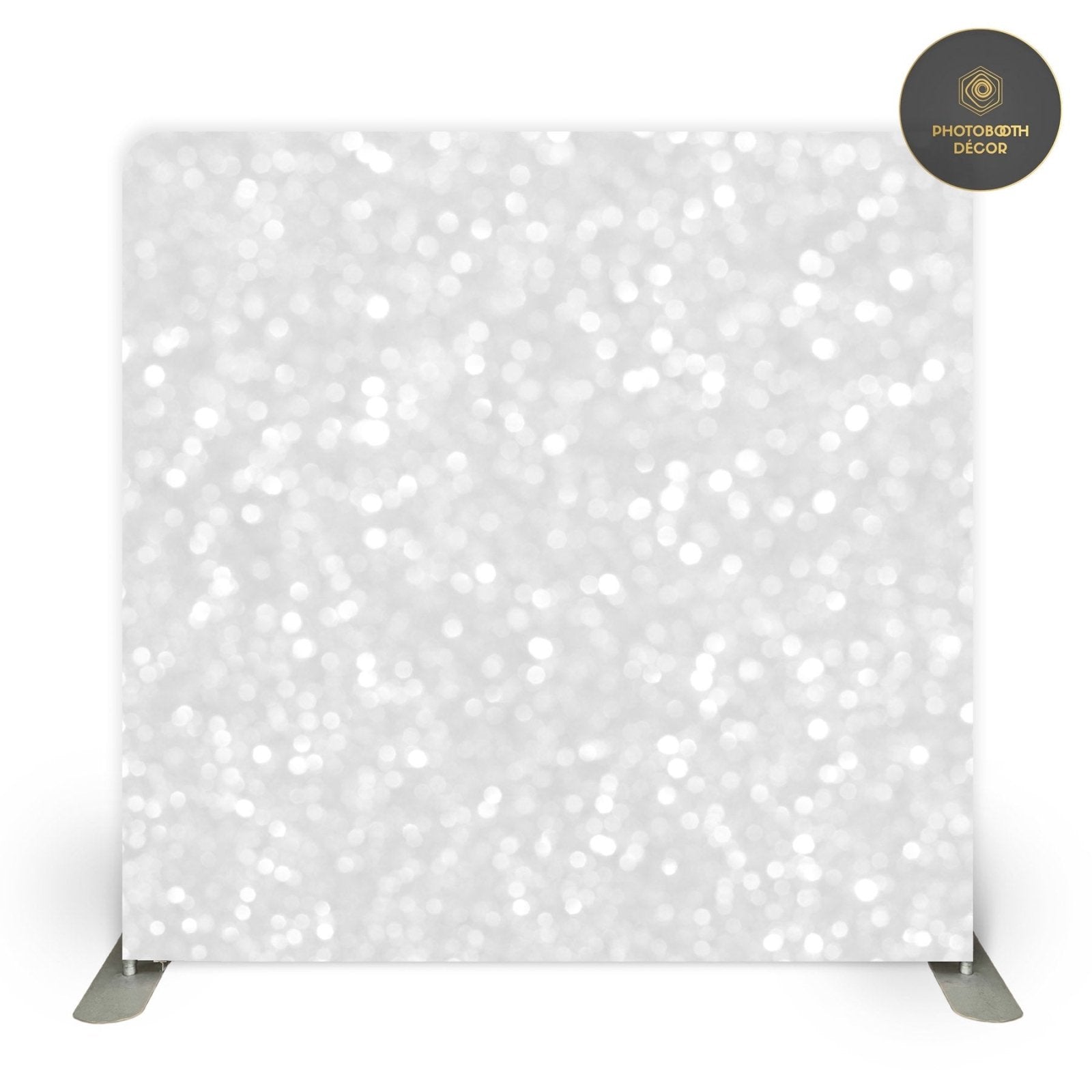 Blurry Lights - Silver Shimmer Veil - Photobooth Décor