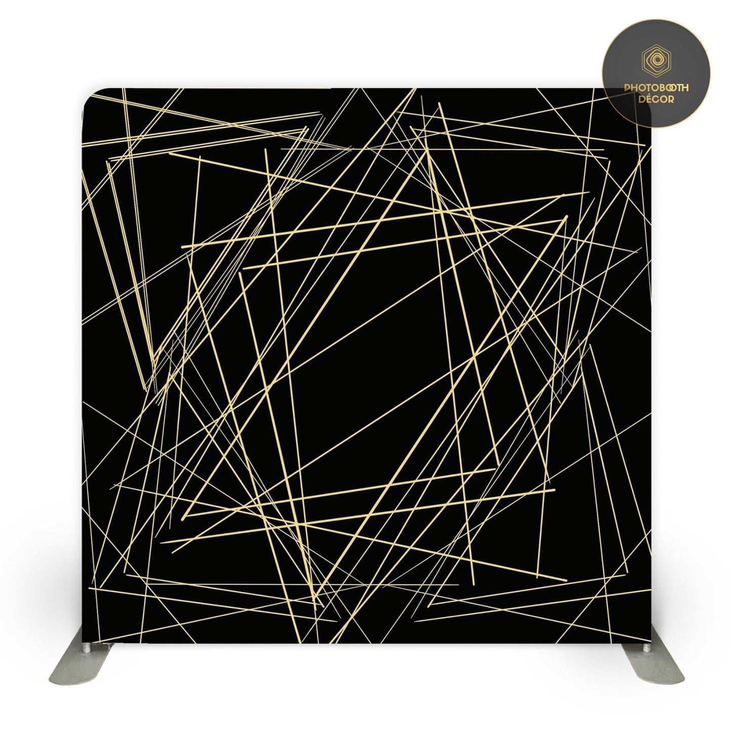 Geometric - Gilded Triad - Photobooth Décor