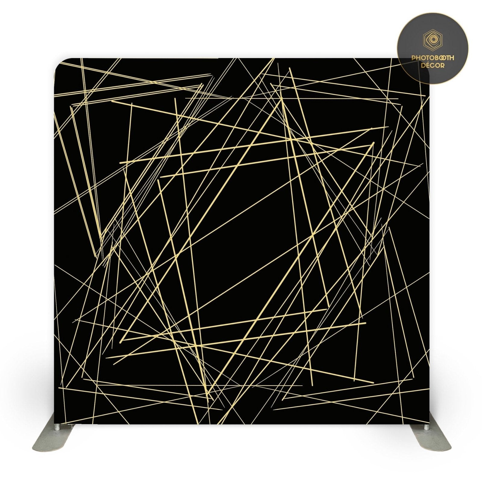 Geometric - Gilded Triad - Photobooth Décor