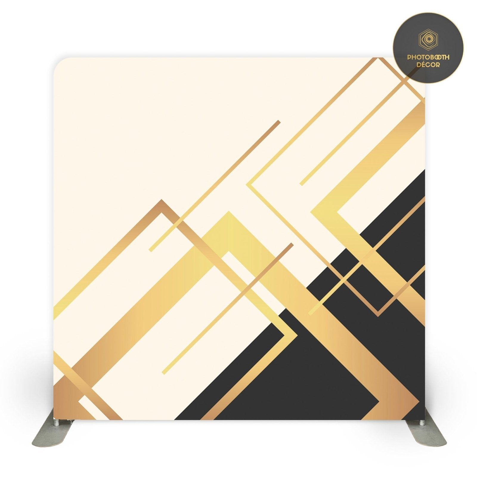 Geometric - Golden Deco - Photobooth Décor