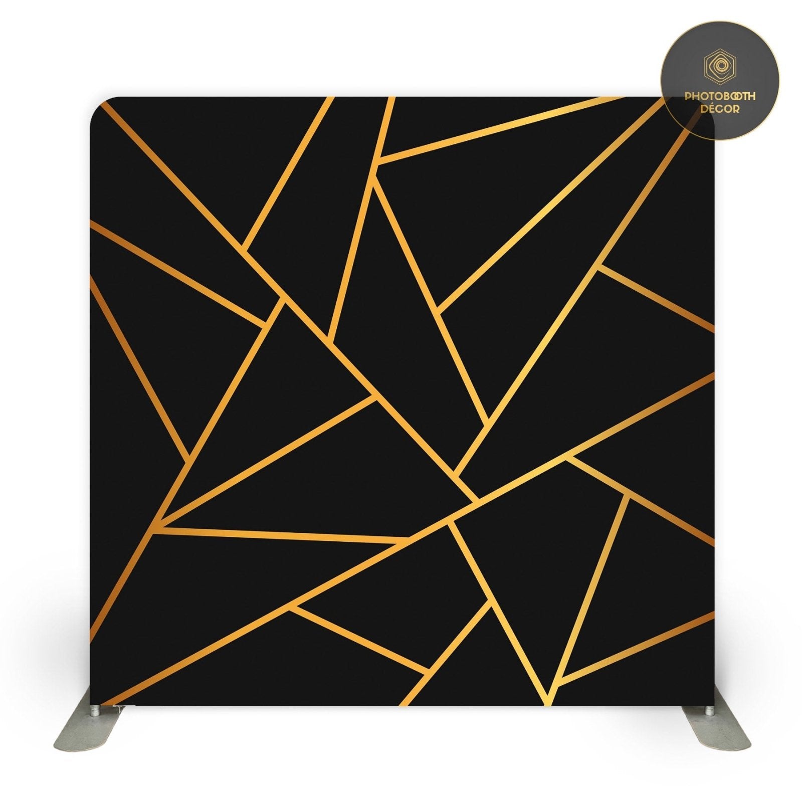 Geometric - Golden Glamour - Photobooth Décor