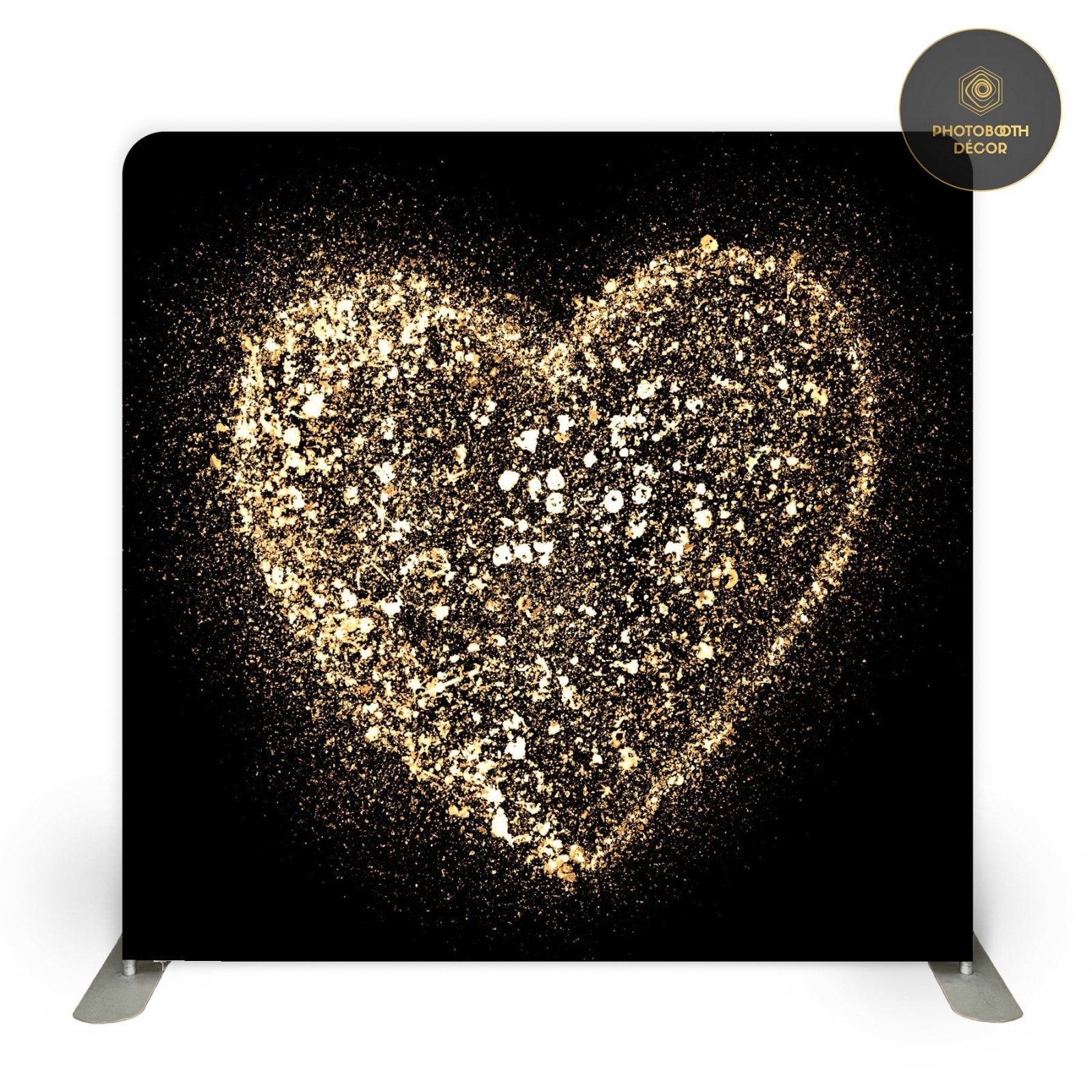 Hearts Collection - Golden Heartshine - Photobooth Décor