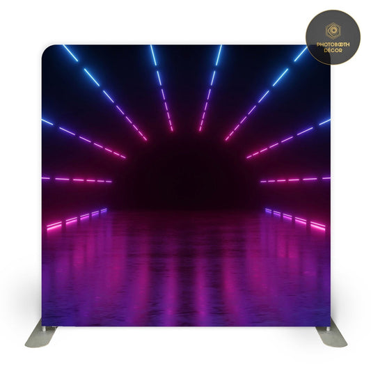 Neon Collection - Lunar tunnel - Photobooth Décor