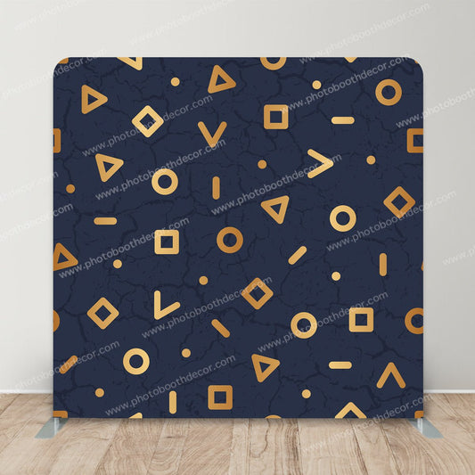 Shimmering Shapes - photoboothdecor