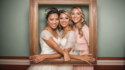 10 Creative Wedding Photo Booth Frame Ideas for Memorable Moments - Photobooth Décor
