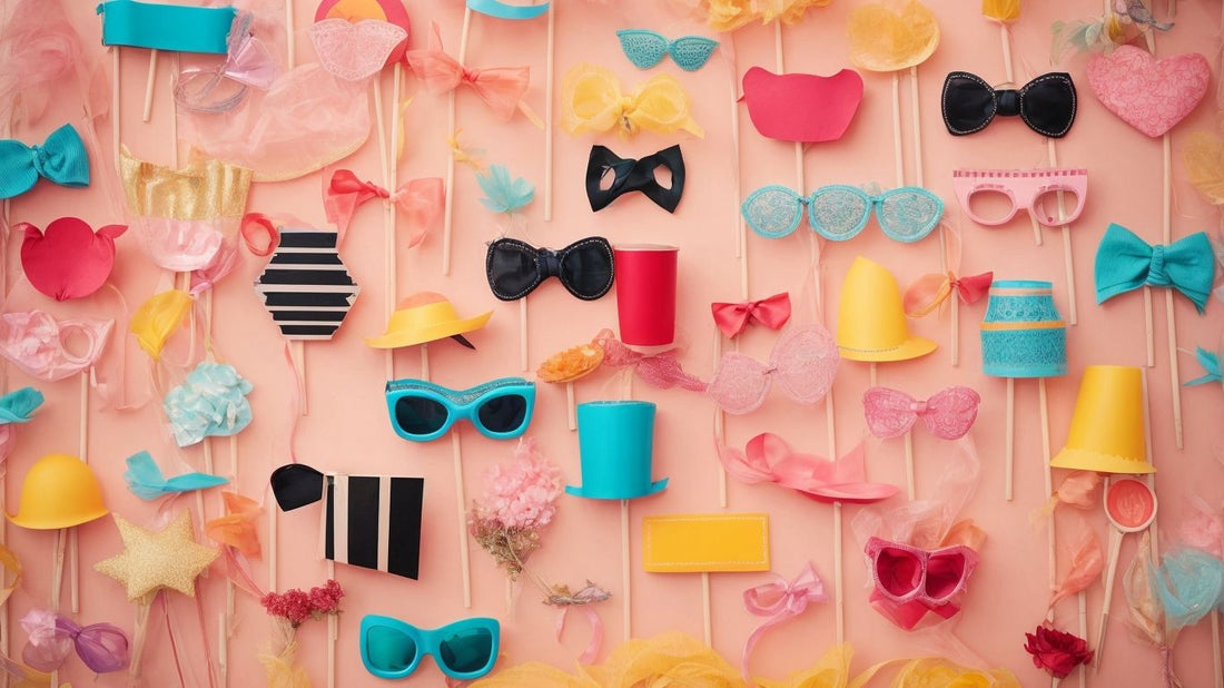10 Must-Try DIY Photo Booth Prop Ideas for Memorable Parties - Photobooth Décor