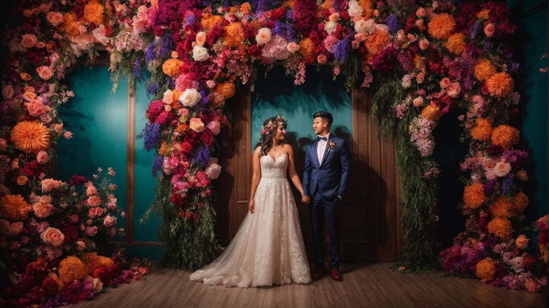 10 Stunning Wedding Photo Booth Backdrops for Picture-Perfect Memories - Photobooth Décor