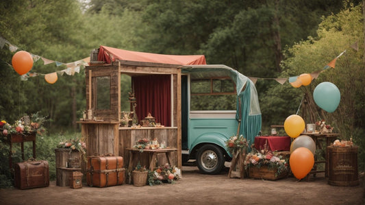 Best Props for Memorable Open-Air Photo Booth Experiences - Photobooth Décor