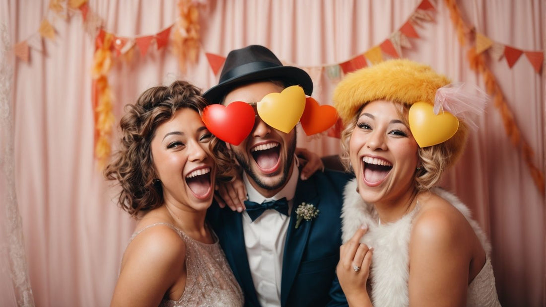 Capture Memories: Stunning Wedding Photo Booth Album Ideas and Inspiration - Photobooth Décor