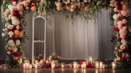 Capture Memories with a Mirror Photo Booth for Weddings - Photobooth Décor