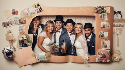 Capture Unforgettable Moments with a Wedding Photo Booth Album - Photobooth Décor