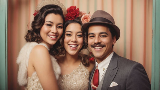 Capturing Nostalgic Memories: Vintage Wedding Photo Booths that Add Charisma - Photobooth Décor