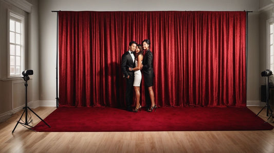 Create Hollywood-Style Photo Booth Backdrops for Stunning Pictures - Photobooth Décor