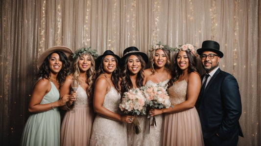 Create Stunning Wedding Memories with Customizable Photo Booth Backdrops - Photobooth Décor