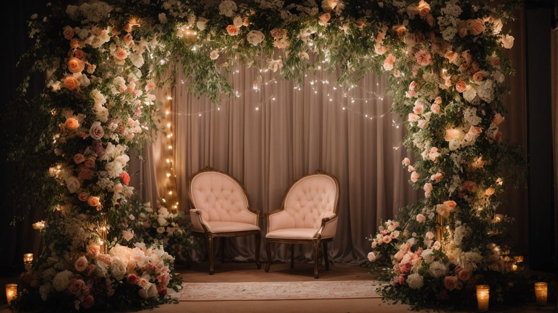 Creating the Perfect Wedding Photo Booth Backdrop: Tips and Inspiration - Photobooth Décor