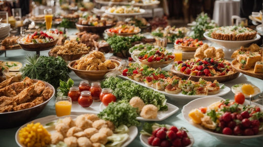 Delicious and Hassle-free Corporate Event Catering Services for a Memorable Occasion - Photobooth Décor