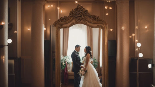 Elevate Your Wedding with a Trendy Mirror Photo Booth - Photobooth Décor