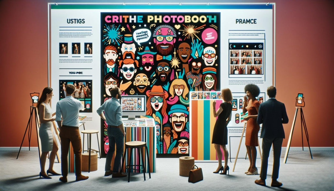 Master Photobooth Branding: Boost Engagement with Custom Backdrops & Influencer Marketing - Photobooth Décor