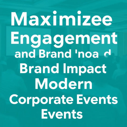 Maximize Engagement and Brand Impact with Modern Corporate Events - Photobooth Décor