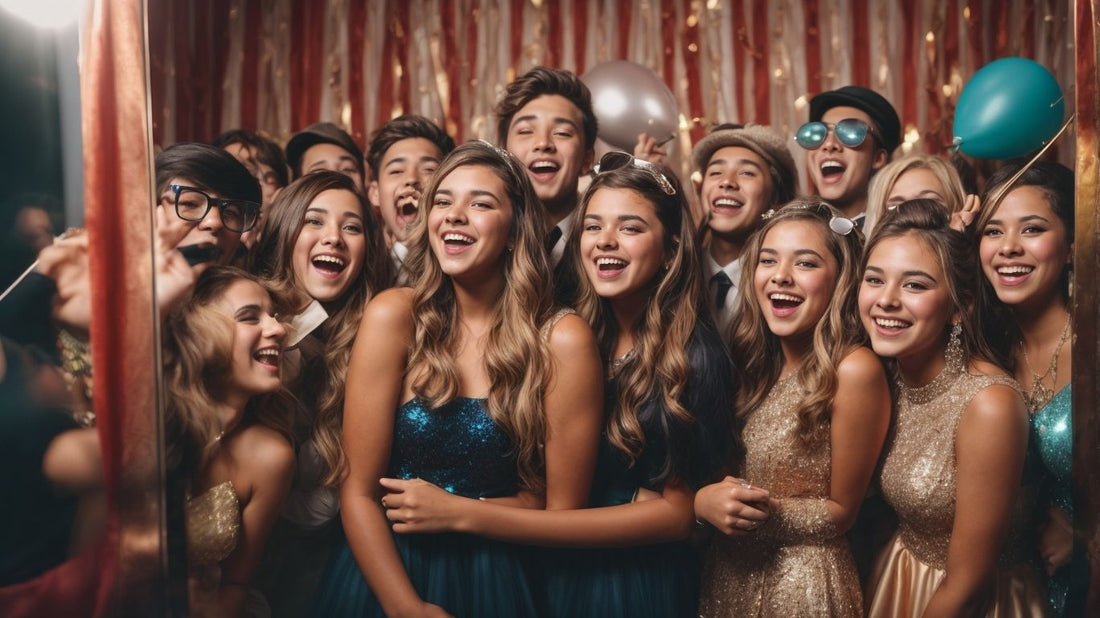 Maximize Prom Night Fun with a Profitable Photo Booth Business - Photobooth Décor
