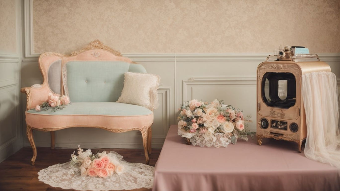 Unforgettable Memories: Vintage Wedding Photo Booth for Timeless Moments - Photobooth Décor