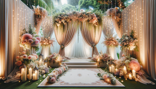 Wedding Backdrops: Creating the Perfect Ambiance - Photobooth Décor