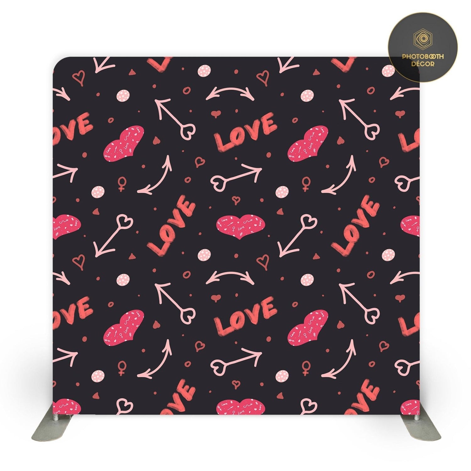 Love collection - Photo Booth Backdrop - Photobooth Décor