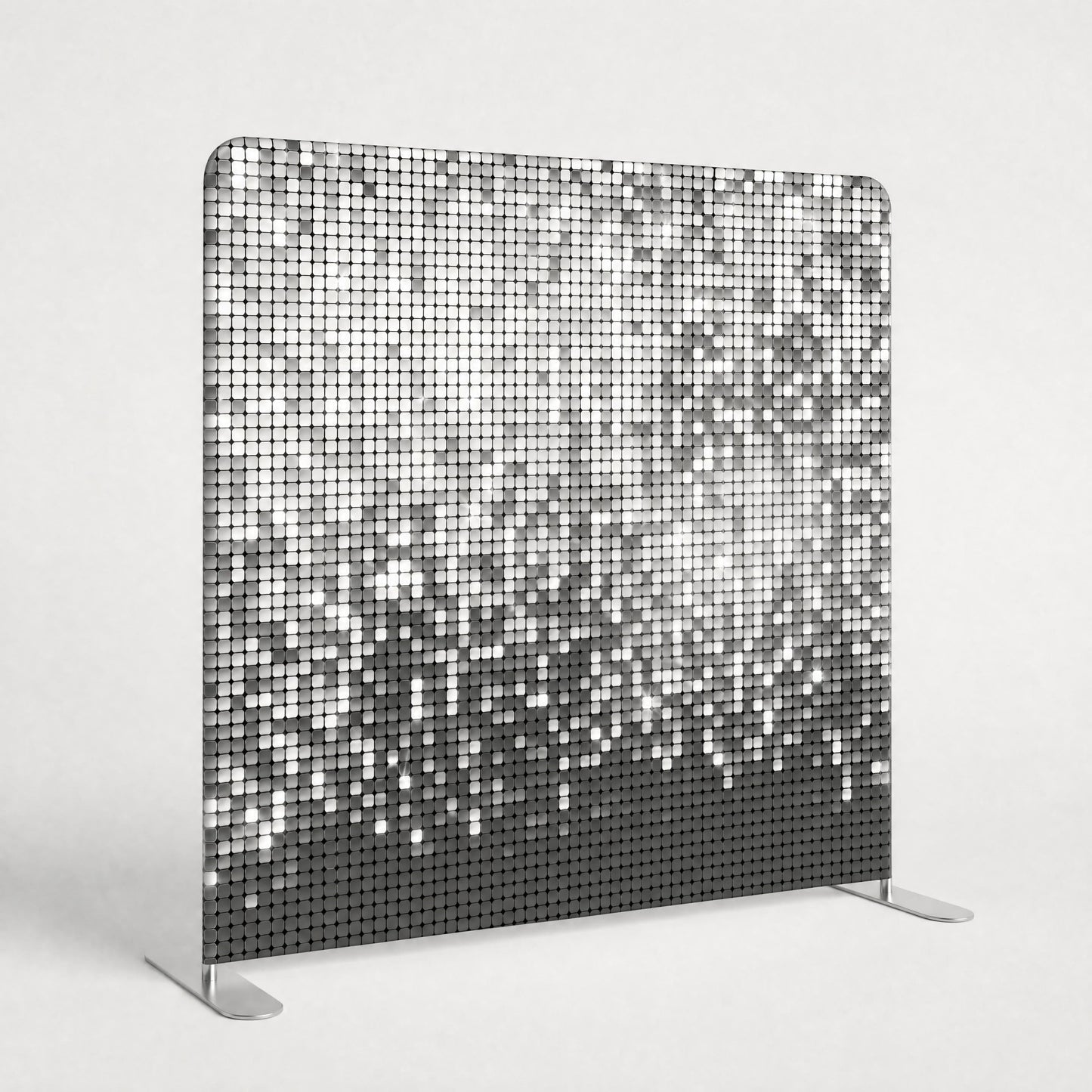 Glittering Sequin - Silver - Photobooth Décor