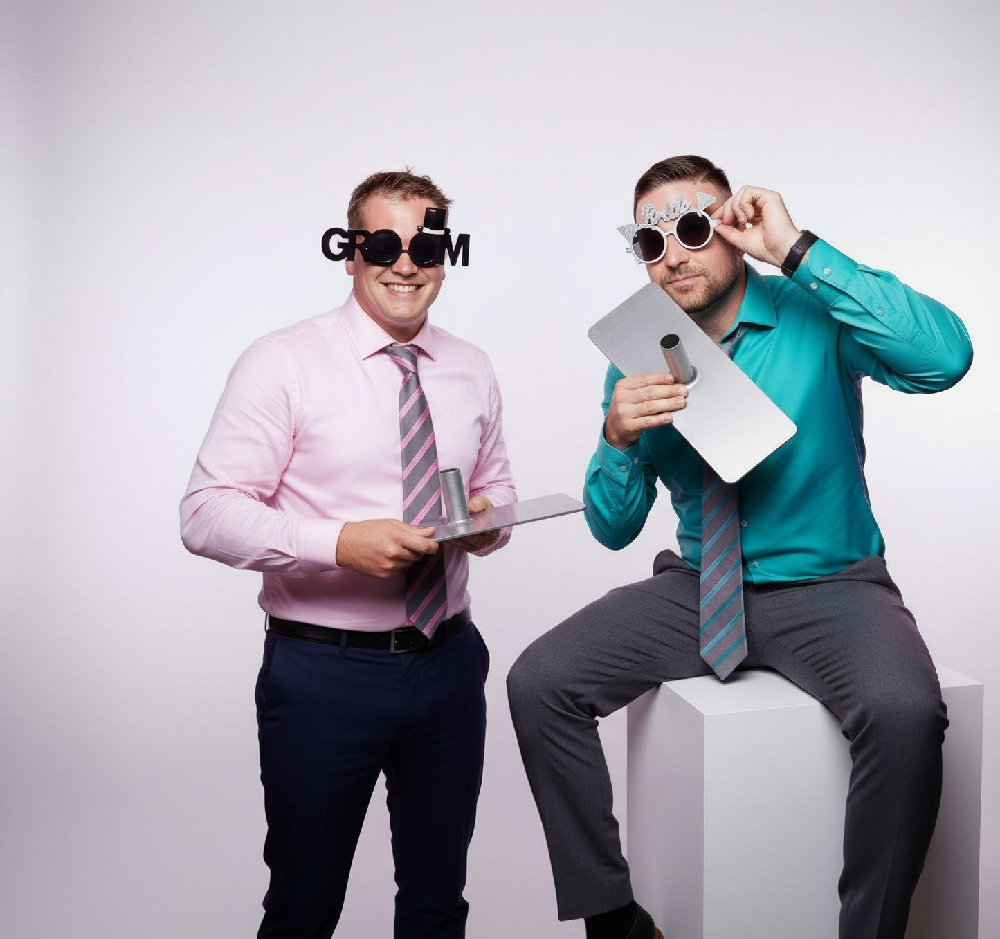 Heavy Duty, Oversize, welded backdrop stand base feet - Photobooth Décor