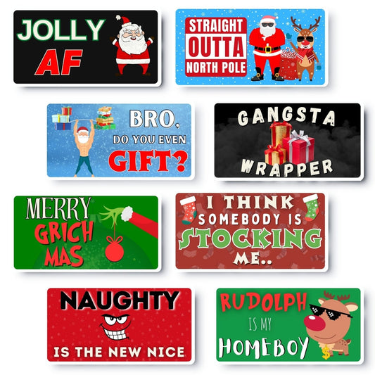 Christmas Party Photo Booth Props: Holiday Hipster Collection - Photobooth Décor