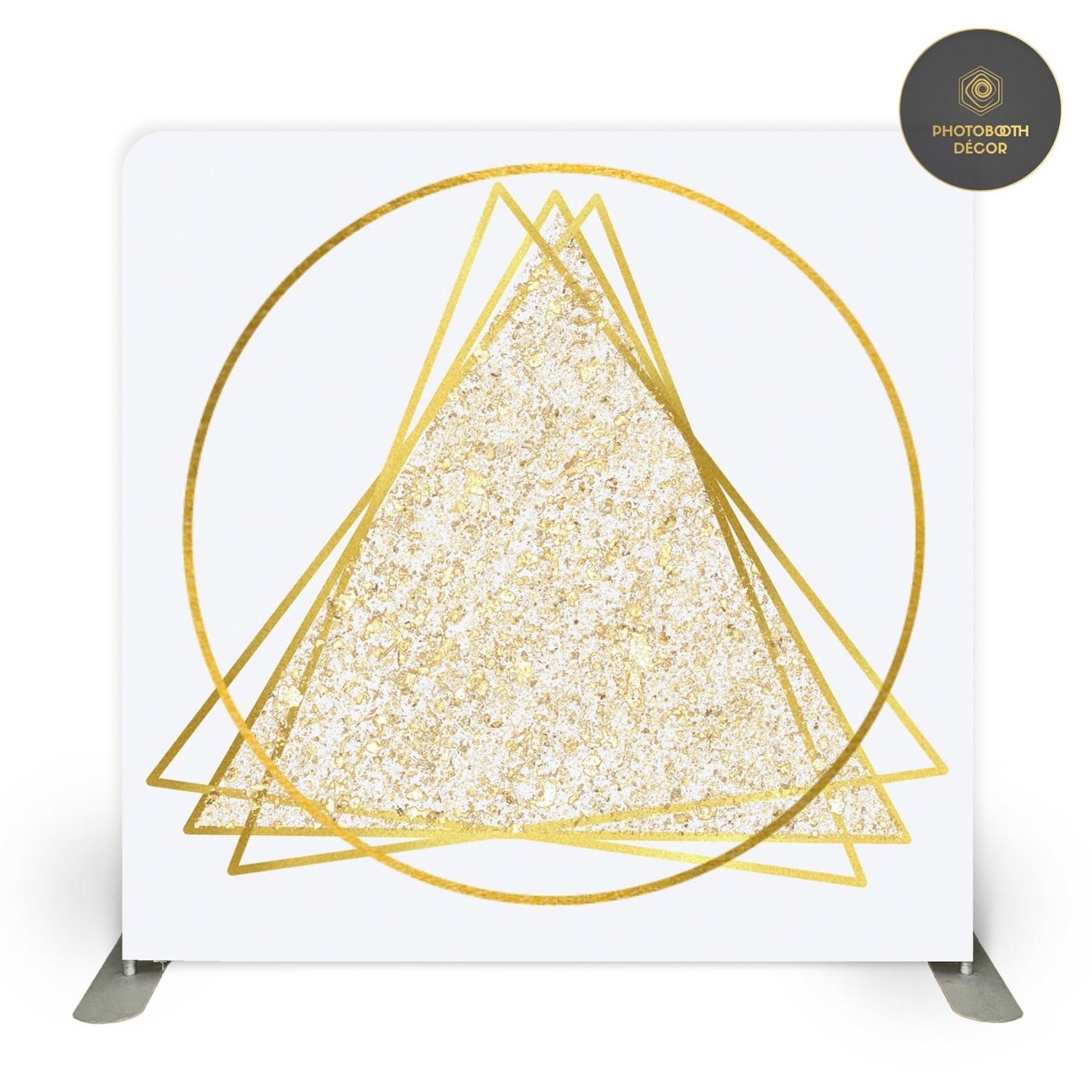 Geometric - Golden Triangle - Photobooth Décor