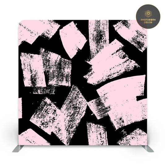 Giant Pink Brush Collection - Black - Photobooth Décor
