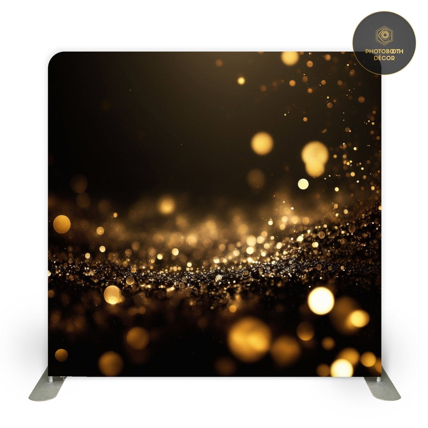 Gold Flakes - Golden Shimmer Veil - Photobooth Décor