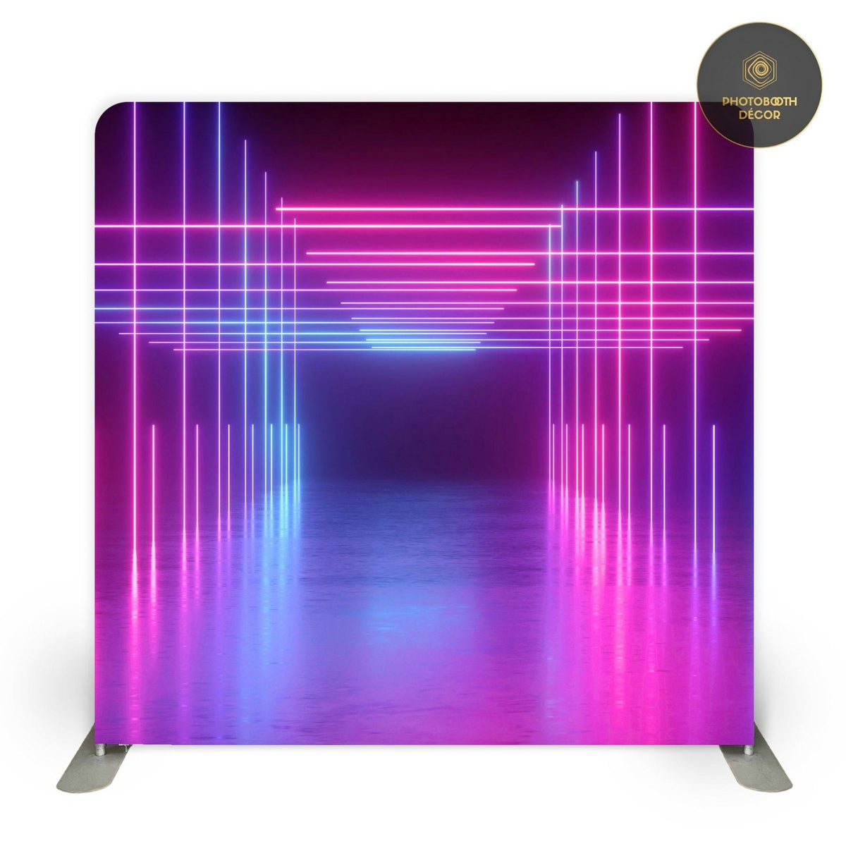 Neon Backdrop Kit Neon Collection - Electric Glow | 8x8 Tension Fabric Backdrop ...