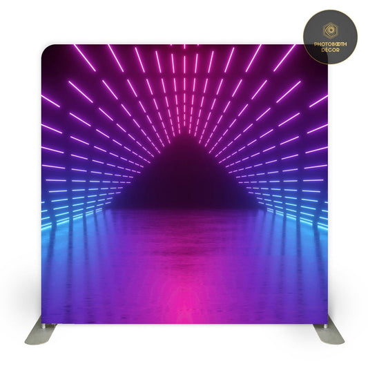 Neon Collection - Luminous Prism - Photobooth Décor