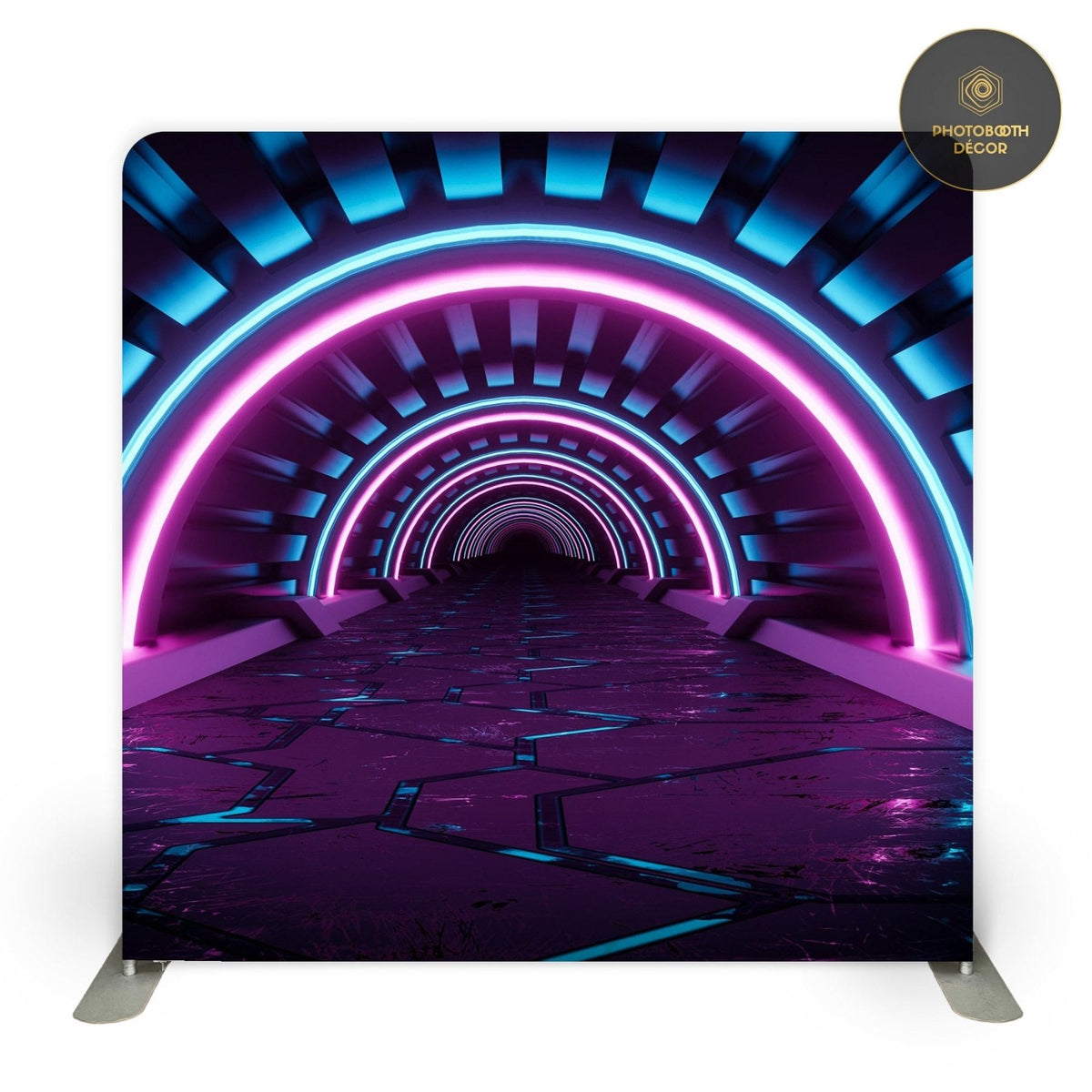 Neon Backdrop Kit Neon Collection - Neon Glow | 8x8 Tension Fabric Backdrop – Photobooth ...